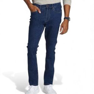 Jachs New York Men's Comfort Stretch Denim Jeans, Dark Blue, Size 36X30 NWT